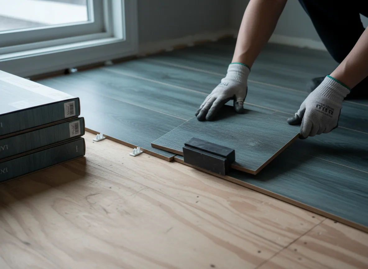 Luxury Vinyl Plank Installation company in Rockville, NE